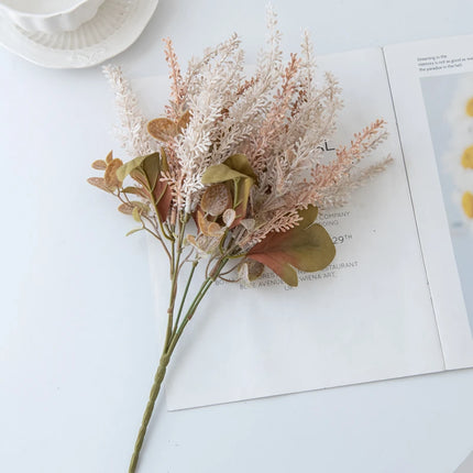 Lavender and Wheat Stems - artificial flowers for autumn crafts (photo 8 of 10)