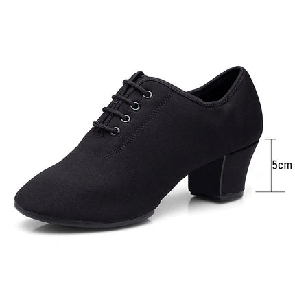 Women Latin Dance Shoes Ballroom Dance Shoes Girl's Modern Jazz Salsa Tango Practise Dancing Shoe 3cm Ladies Sneakers Size 35-42