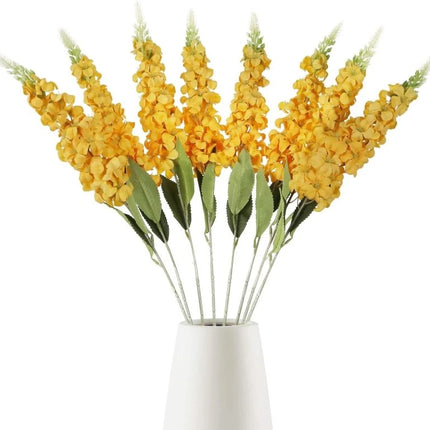 Hyacinth Rattan Flowers - artificial flowers for living room (photo 9 of 12)