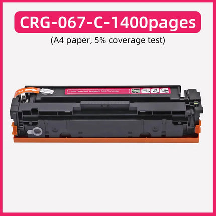 1.5K 1.4K CRG067 CRG-067 067 Toner Cartridge Compatible for Canon MF654Cdw MF657Cdw MF656Cdw MF651cw MF655Cdw LBP631Cw LBP633Cdw