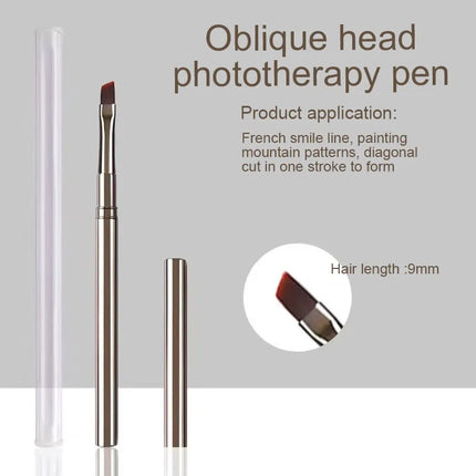Nails Art Liner Brushes Striping Drawing Elongated Lines Painting 6/9/12/15/18mm Nail Professional Manicure Tool ZJS02