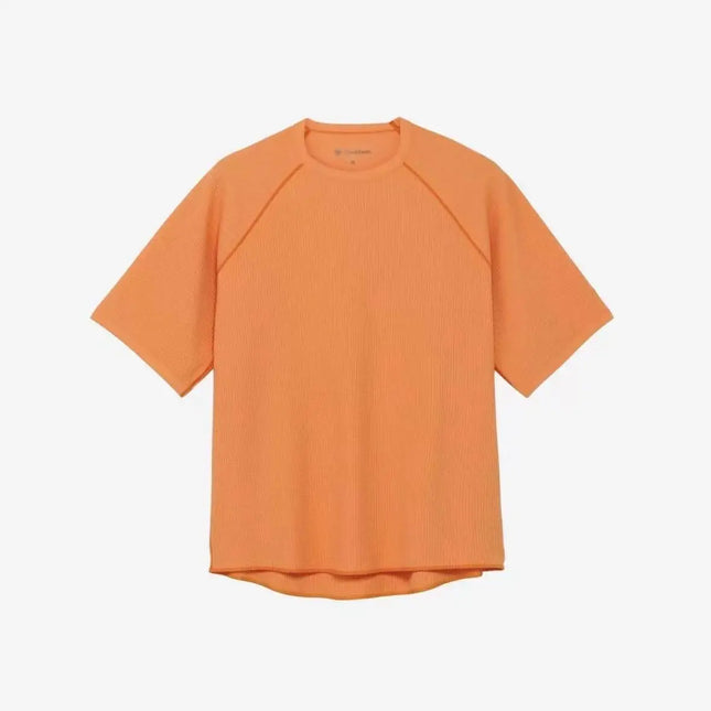Waffle Goldwin Print Größenetikett T-Shirt Japanische Herren Damen Hohe Qualität Schnell Trocknend Atmungsaktiv Locker Kurzarm Oberteile T-Shirt