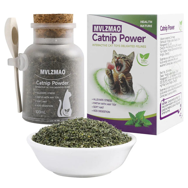 Organic Catnip Safe Premium Blend Perfect for Cats, Instilled with Maximized Potency your Kitty is