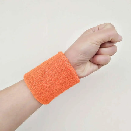 L XL Wristband Sport Sweatband Hand Band Sweat Wrist Support Brace Wrap Guards for Gym Volleyball Basketball Tennis Wrist Band