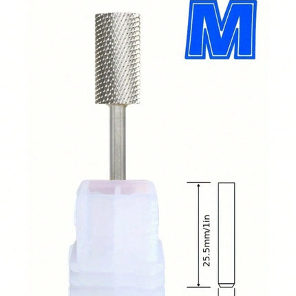 1pc Tungsten Steel 5.35mm Barrel Shaped Nail Drill Bit for Nail Art Accessories