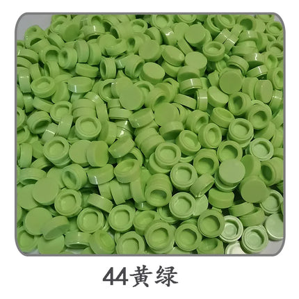 1000pcs/lot Tile 1x1 Round 98138 Special Brick MOC Building Block Small Particle Bricks Parts Compatible with 98138 LOGO Toys
