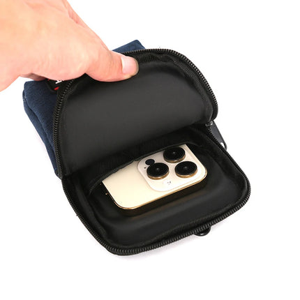 Mobile Phone Case Pouch Waist Bag Multifunction Outdoor Casual Men Waist Pack Small Bag Single Shoulder Crossbody Bag Coin Purse