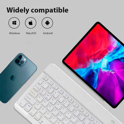 Bluetooth Wireless Keyboard Universal Mobile Phone Tablet Keyboard And Mouse Mini Bluetooth Keyboard Ipad Keyboard - product