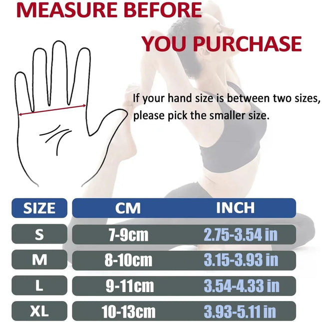 GOMOREON 1Pair Arthritis Gloves Women Men, Carpal Tunnel, Rheumatiod, Tendonitis, Fingerless Hand Thumb Compression Gloves