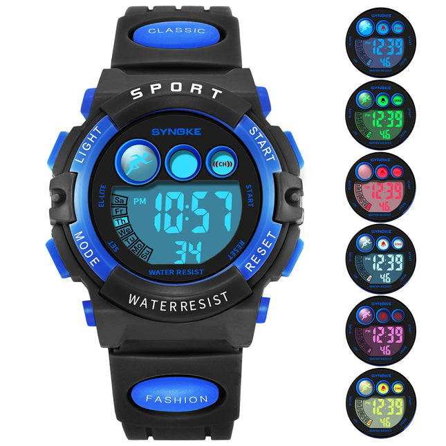 Waterproof LED Digital Kids Watch - image 2