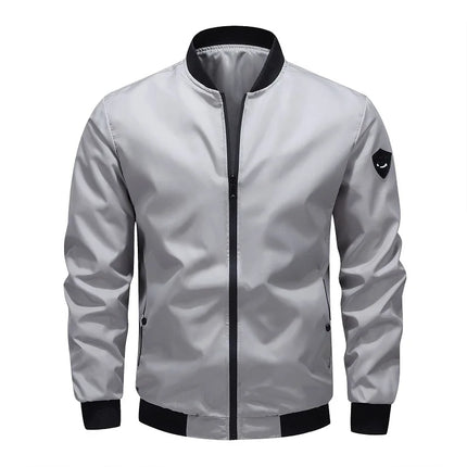 Men Solid Casual Outerwear Jacket New Arrival Spring Autumn Loose Versatile Fashion Coat Daily Casual Outdoor Male Clothing