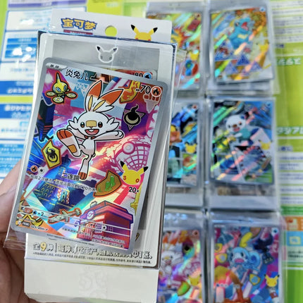 In Stock 100% Pokemon 30th Anniversary Vol.2 PTCG Simplified Chinese Version Cards Collections PKM Card TCG Birthday Gifts Toys