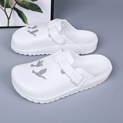 Summer Women Slippers  Platform Chef Shoes Casual Outdoor Clogs Beach Sandal Waterproof Non-slip Slides Indoor Home Shoes