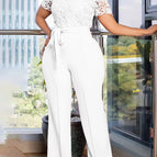 white jumpsuits / S