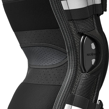 NEENCA Hinged Knee Brace for Knee Pain Knee Support with Side Stabilizers Joint Pain Relief Arthritis Meniscus Tear ACL PCL