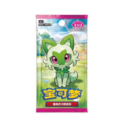 Genuine Pokemon Card PTCG Gem Bag VOL.4 Zhu & Zi Chinese Version Collection Card Anime Little Firehorse Collection Card Gifts