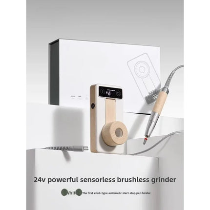 Nail polisher nail remover brushless nail shop special new electric silent power storage professional to remove dead skin