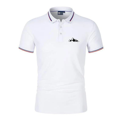 Quick Dry Men's Sports Polo Shirt Golf wear Summer Gym Fitness Training Clothing Comfortable Breathable Shirts
