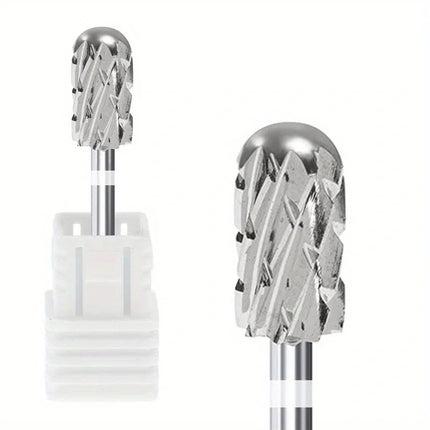 1PC Carbide Tungsten Nail Drill Bit Rotate Burr Milling Nail Cutter Bits Electric Drill Machine For Manicure Pedicure Accessorie