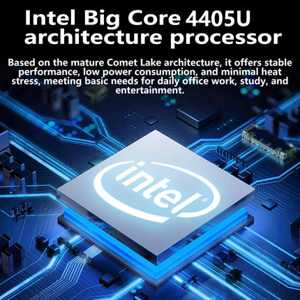 Slim Ultra 14.1 Inch Laptop Intel Pentium 4405U 2.1GHz 2C4T 16GB DDR4 2TB SSD 1920x1080 Gaming Office Study PC Ultra Pro