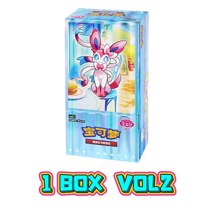 GEM Pack Original Vol.1&2 Pokemon Cards in Chinese Scarlet and Violet Trading PTCG Bag Box NO Cbb1C Card Surprised Gift