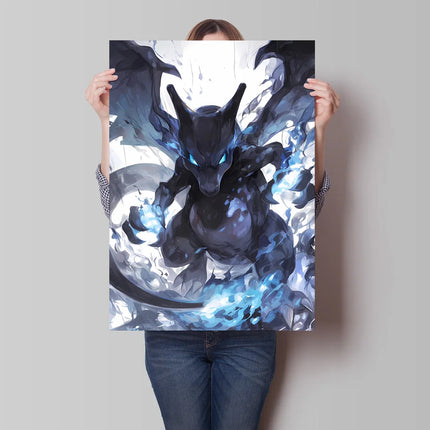 Stylish Pokemon Umbreon Decorative High Quality Canvas Painting Available in Multiple Sizes Suitable for Different Home Spaces