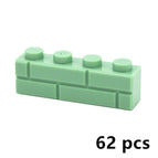 Green 1X4 62pcs