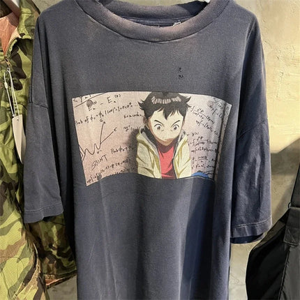 Washed Saint T-Shirt Men Women Best Quality Tee Tops Vintage T Shirt