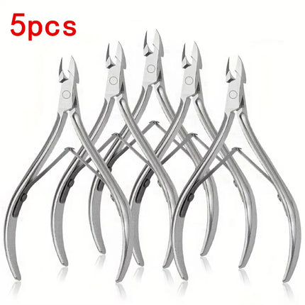 10/5/2/1pcs Stainless Steel Nail Clipper Scissors,Nail Care Kit, Dead Skin Remover Kit,Nail Exfoliator,Professional Dead Skin