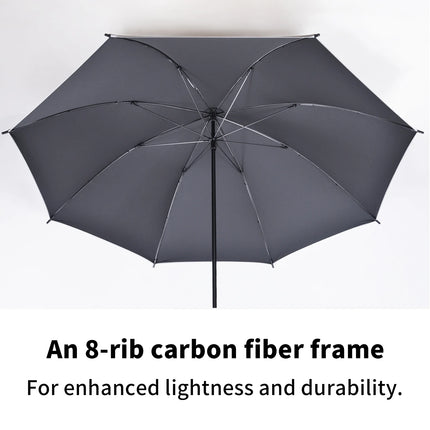 Ultralight Hiking Umbrella Outdoor Trekkin Long Umbrella Hands-Free UV Protection Umbrella Clip for Backpacks Sun & Rain Outdoor