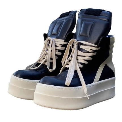 Women Platform High Top Shoes Casual Fashion Outdoor Versatile Sneakers Comfortable High Quality Sneakers Luxury Sports Shoes 42