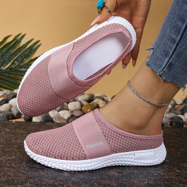 Women's Shoes Solid Color Mules, Women's Summer Shoes Free Shipping Shoes Slippers for Women Comfortable and Breathable