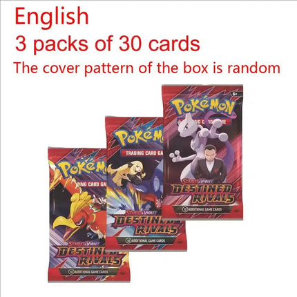 360Pcs Pokemon Card Destined Rivals Prismatic Evolutions Scarlet Violet 151 PALDEAN English Booster Battle Transaction Card