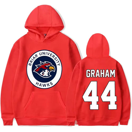 2026 off campus merch University Hawks Cotton hooded Hockey Romance Pullover Pocket Sweatshirt fashion top