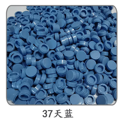 1000pcs/lot Tile 1x1 Round 98138 Special Brick MOC Building Block Small Particle Bricks Parts Compatible with 98138 LOGO Toys