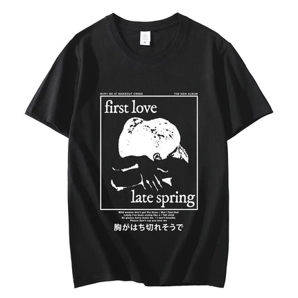 Singer Mitski First Love Late Spring Graphic T Shirts Concert Tour Fan Gift T-shirt Men's Women's Fashion Trend Vintage T-shirts
