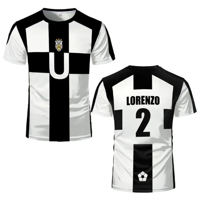 Blue Lock Anime Don Lorenzo Cosplay Shirt UBERS Trikot #23 AIKU Cosplay Kostüme #13 Barou Fußball Trikot 3D-Druck