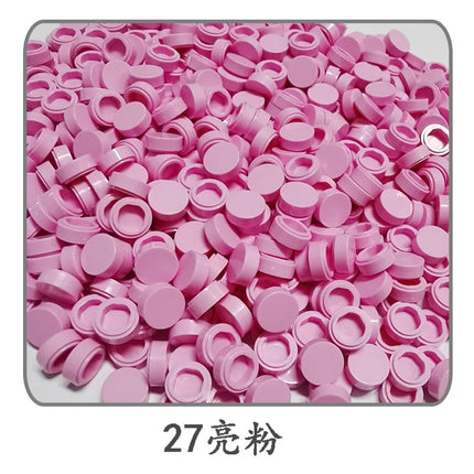 1000pcs/lot Tile 1x1 Round 98138 Special Brick MOC Building Block Small Particle Bricks Parts Compatible with 98138 LOGO Toys