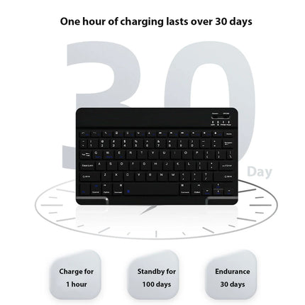 Bluetooth Wireless Keyboard Universal Mobile Phone Tablet Keyboard And Mouse Mini Bluetooth Keyboard Ipad Keyboard - product