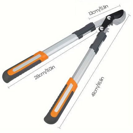35cm Rough Branch Scissors Sharp Wear-Resistant Non Slip Grip Pruning Scissors Large Opening Powerful Gardening Pruning Tools