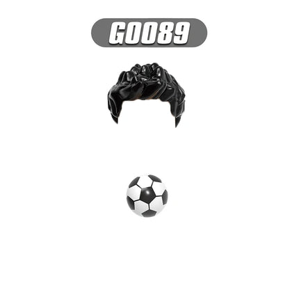 Building Blocks G0163 Assemble Bricks Football Players Parts Gifts Presents