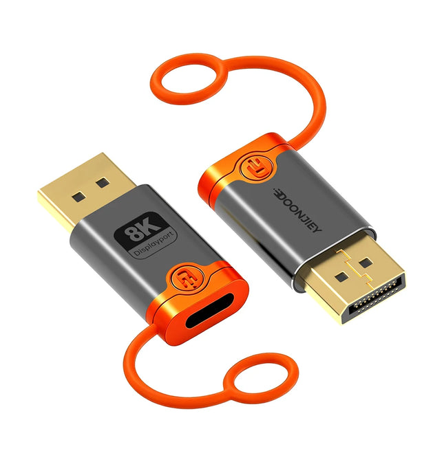 USB C to DP 2.1 Cable 8K@60Hz 4K@144Hz