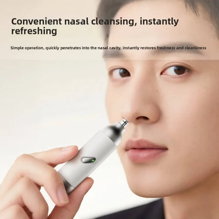 2 in 1 Electric Nose and Ear Hair Trimmers Men Electric Shaver Trimmer Groin Trimmer Nose Hair Trimmer with Light 3D Arch Head