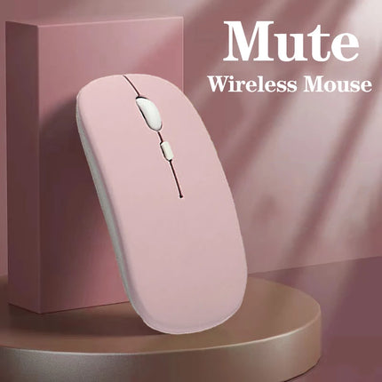 Silent Bluetooth-compatible Mouse Computer Laptop Optical Mouse Wireless for iPad Samsung Tablet Universal Mice Noiseless