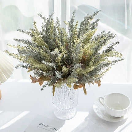 Lavender and Wheat Stems - artificial flowers for autumn crafts (photo 6 of 10)