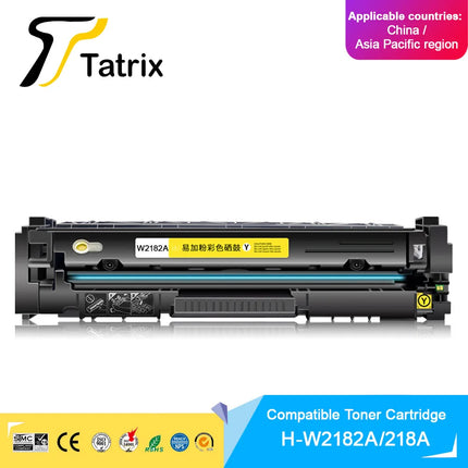Tatrix Compatible Toner Cartridge 218A W2180A W2181A W2182A W2183A For HP HP Color LaserJet Pro 3201dw MFP 3301fdw Printer