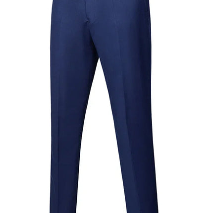 M-6XL Men's Fashion Boutique Solid Color Formal Business Suit Trousers Groom Wedding Dress Men Casual Suit Pants