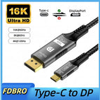 16K Type-C to DP / 2m