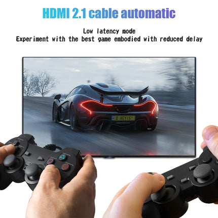 8K HDMI Cable 2.1 48Gbps High Speed HDMI Braided Cord-4K@120Hz 8K@60Hz, DTS:X, HDCP 2.2 & 2.3, HDR 10 for - product image fro
