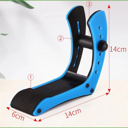 Electric Guitar Support Stand Holder 6 Position Height Adjustable Vertical Guitar Rack Stand for 35-55mm Thickness Leg Rest